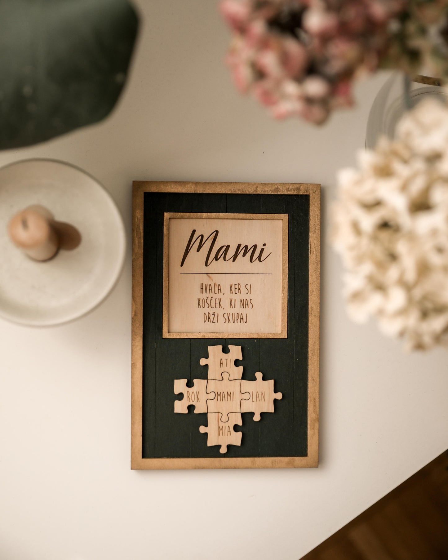 Sestavljanka v okvirju